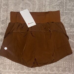 lululemon athletica Chocolate Brown Athletic Shorts
